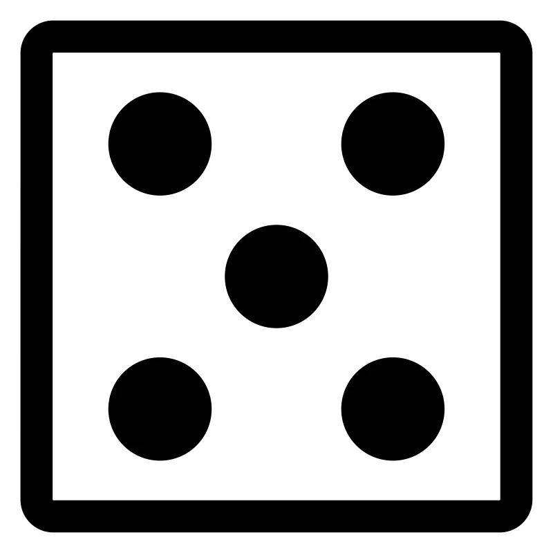 dice 5 five
