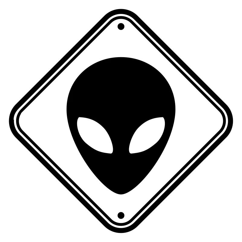 Warning alien notice