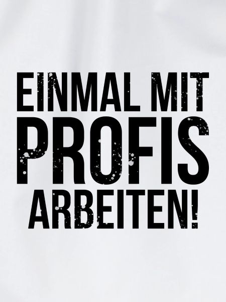 Einmal mit Profis arbeiten!