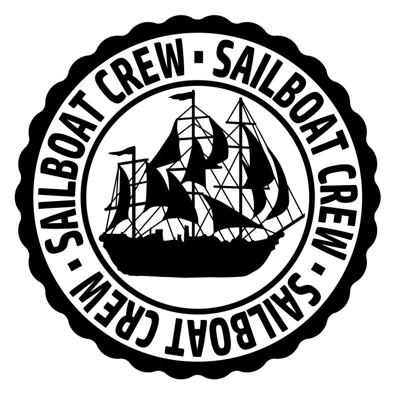 Sailboat Crew stamp