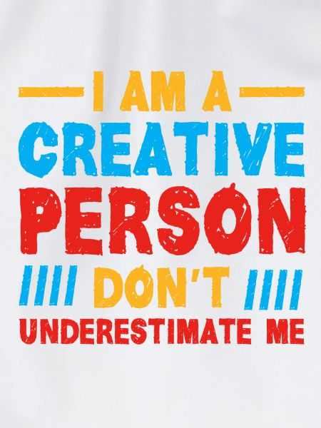 Creative Person Spruch Geschenkidee