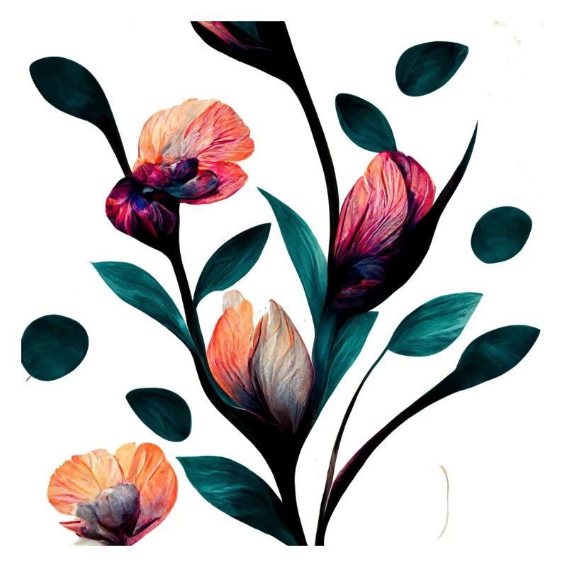 Florales Muster