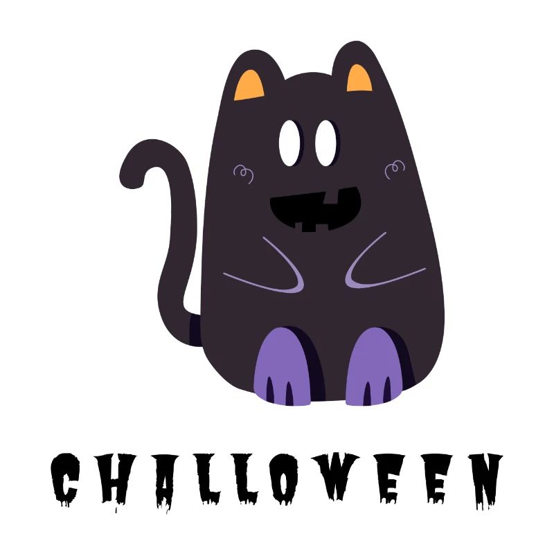 Halloween Katze