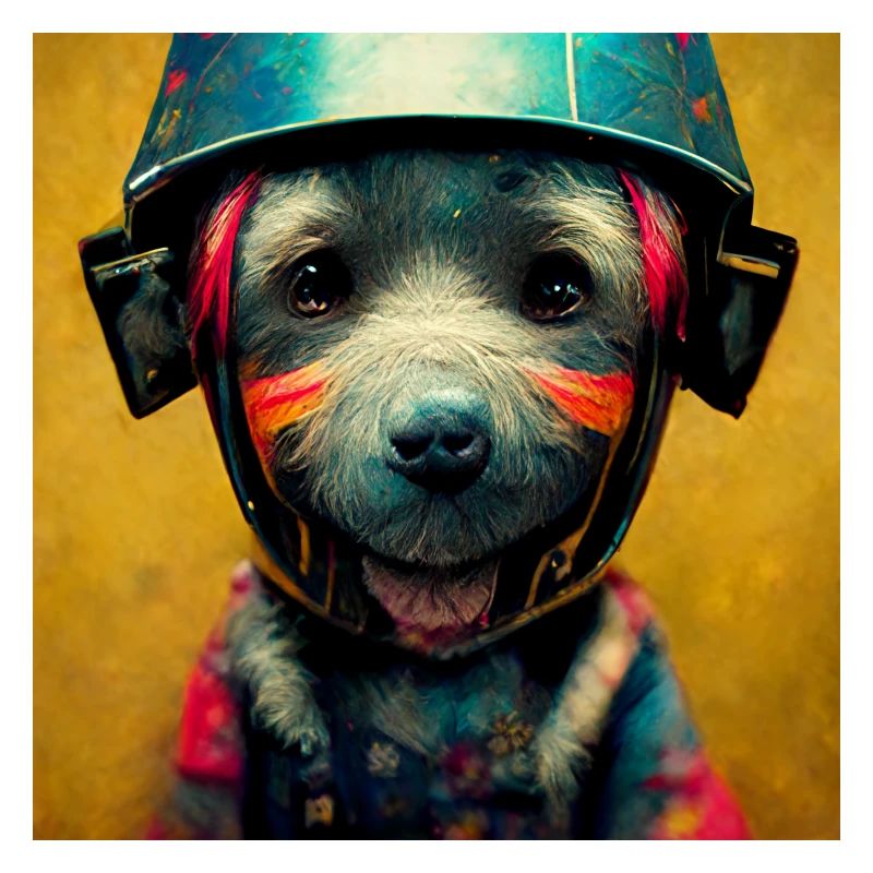 Bunter Hund