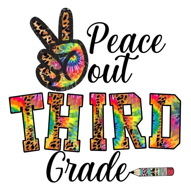 Peace Out Third Grade