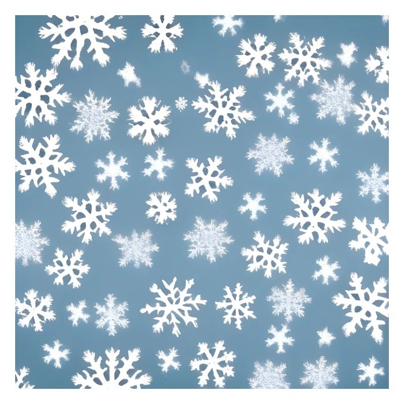 Beautiful snowflake pattern