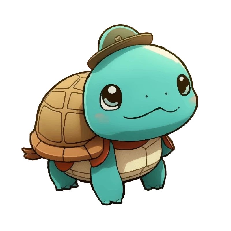 Doki the little turtle