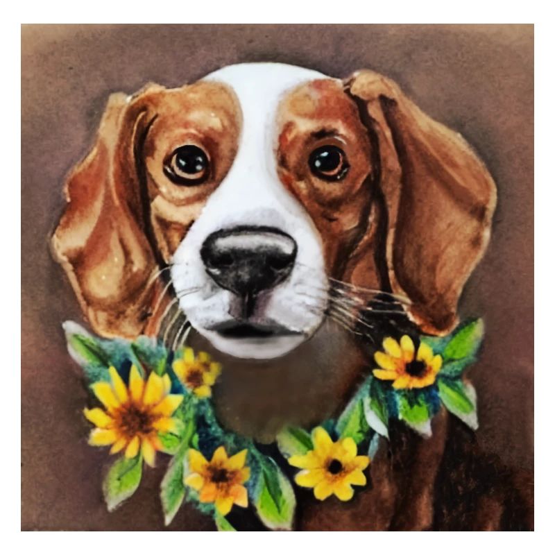 Wow! Spring! -Beagle