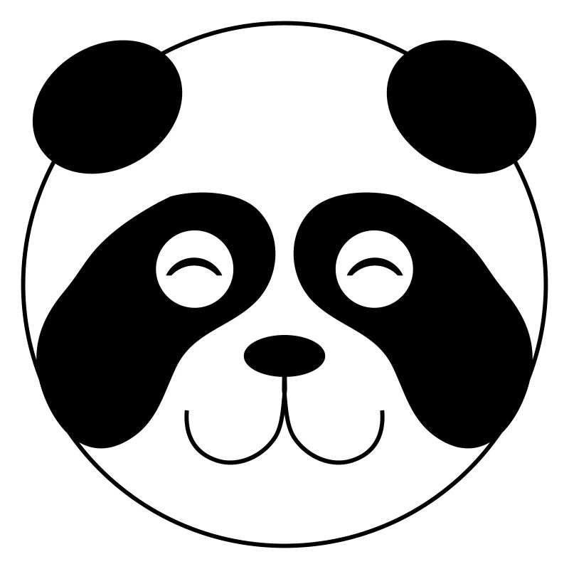 Panda Face 001