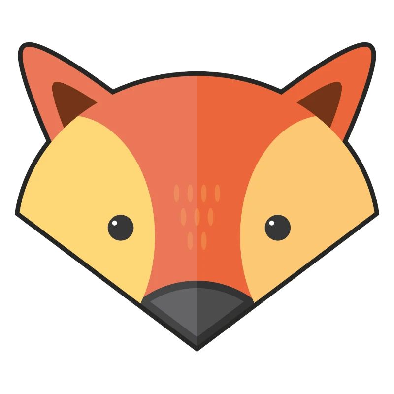 Cute Simple Fox