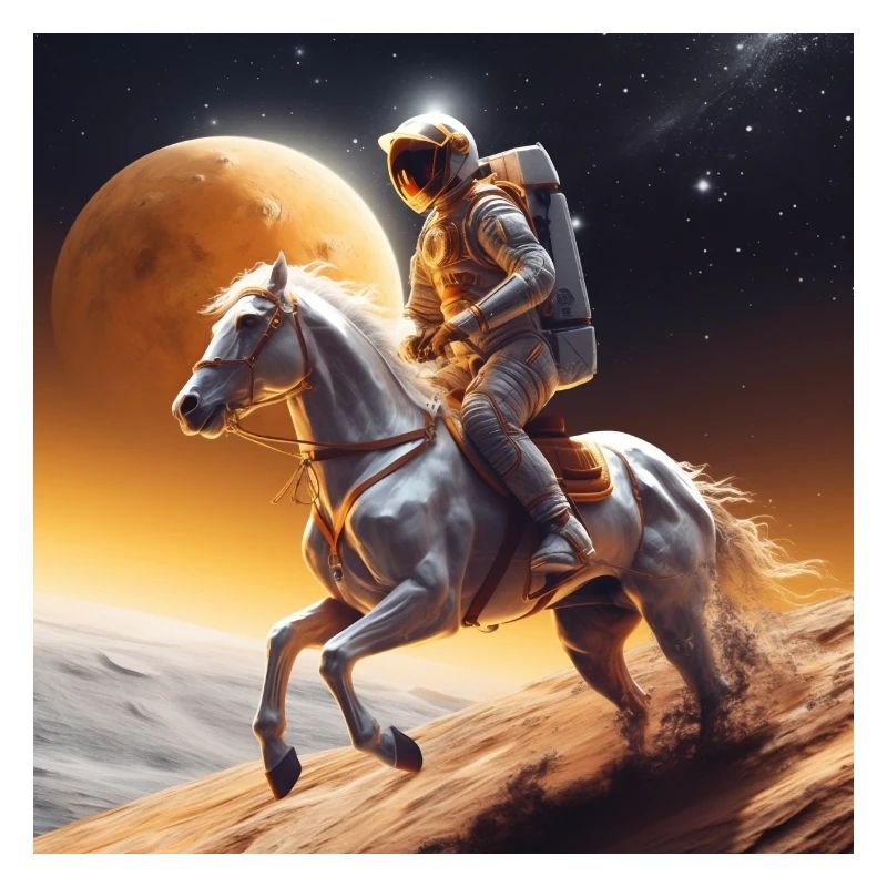 Le cheval de l’espace et son cavalier