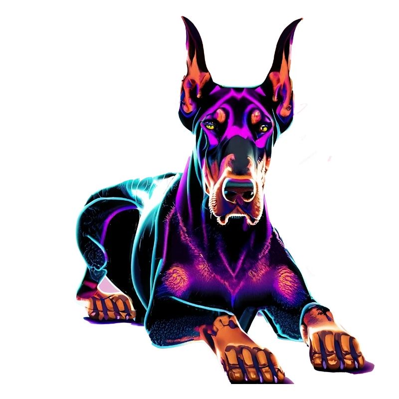 Dobermann Synthwave