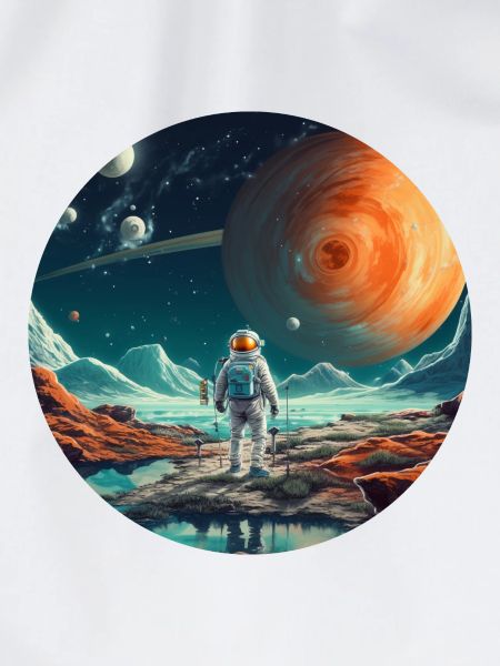 Spaceman um All, Astronauten Geschenk
