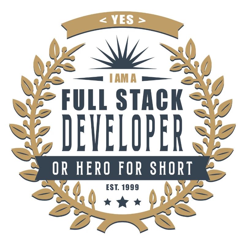 Full Stack Developer dunkel
