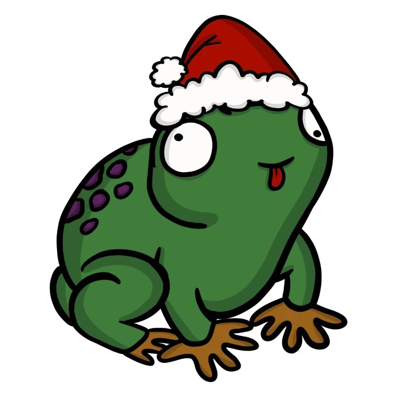 Weihnachtsfrosch