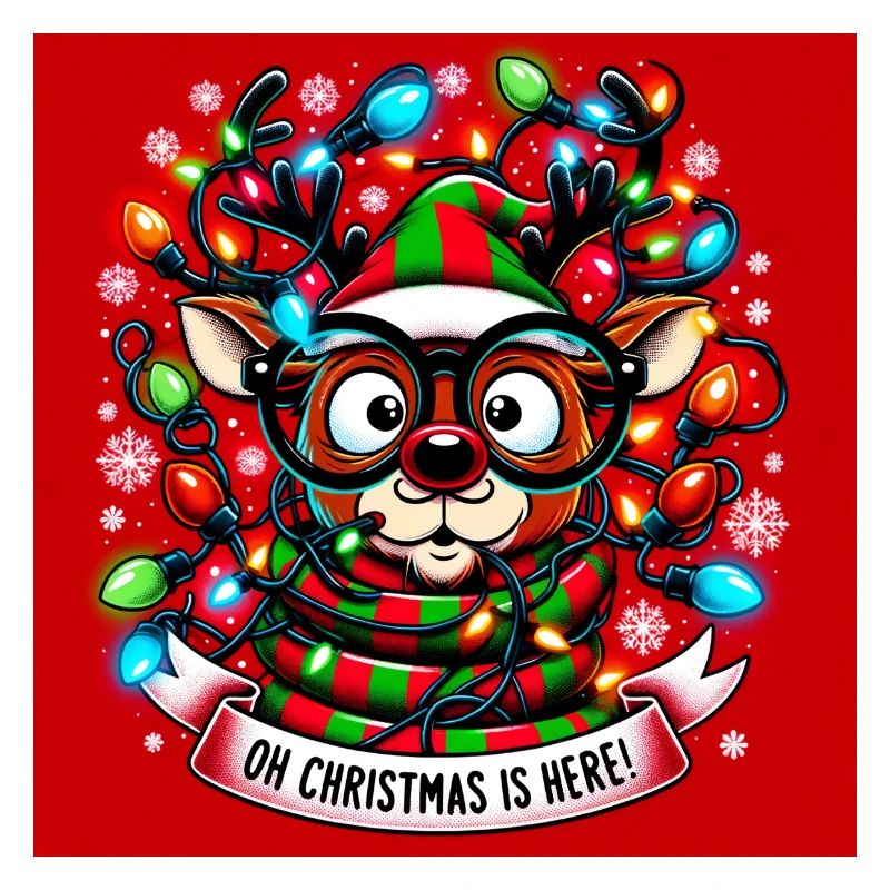 Funny Reindeer