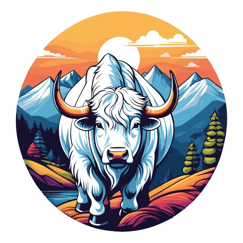 Yak blanc