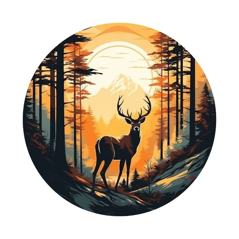 Shadow of the deer