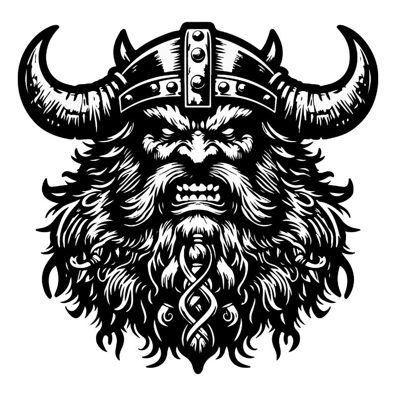 Mächtiger Wikingerkrieger Version 4