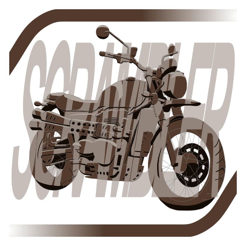 Straßen-Scrambler
