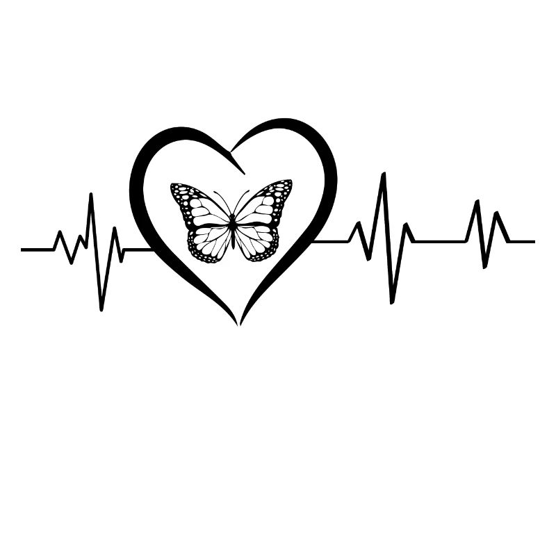 Heartbeat Butterfly