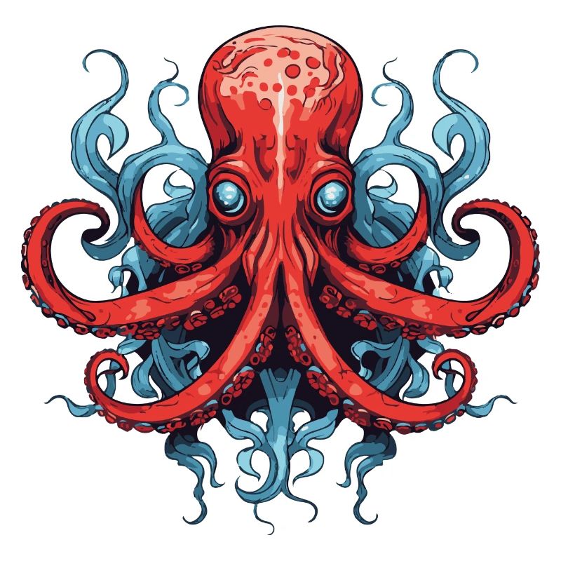 krake oktopus