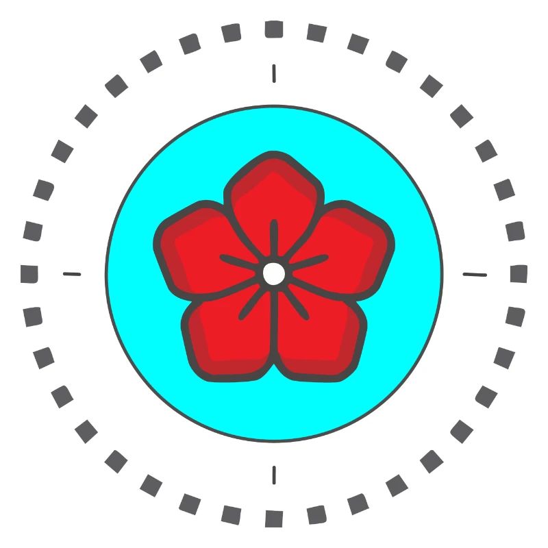 Simple hibiscus