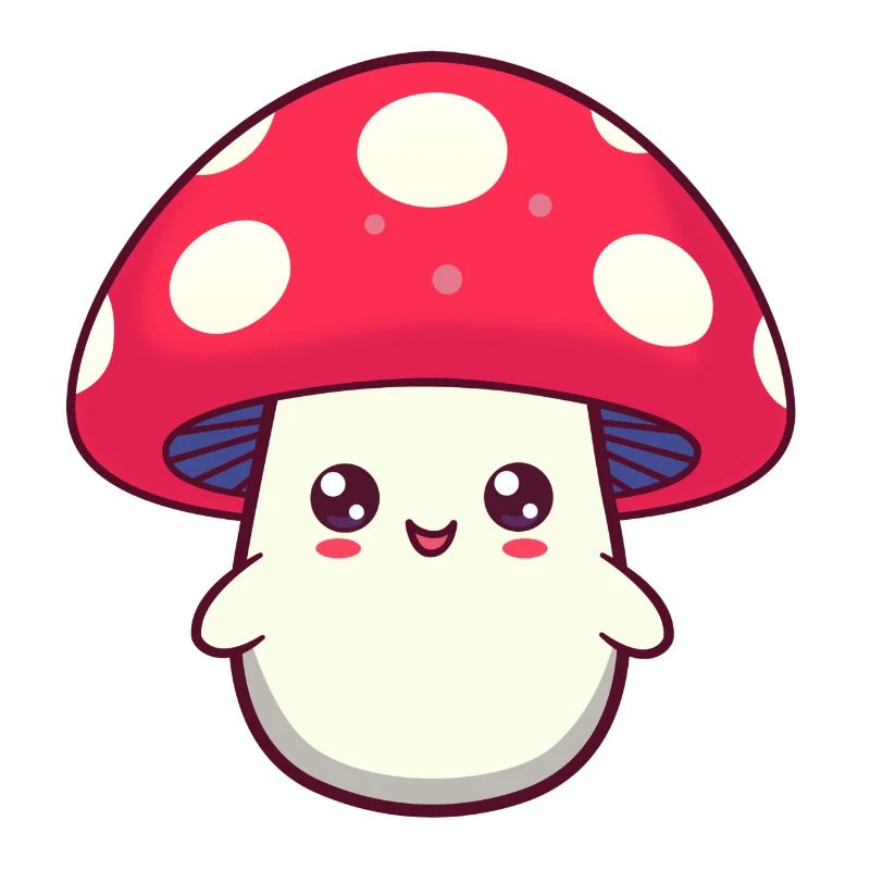Toadstool Sweet Laugh Mushroom