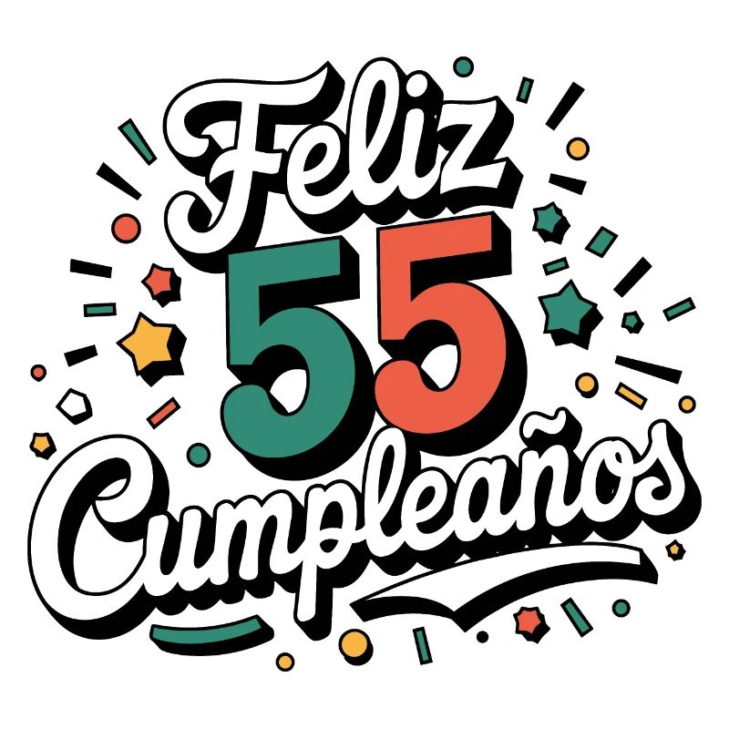 ¡Feliz 55 Cumpleaños!