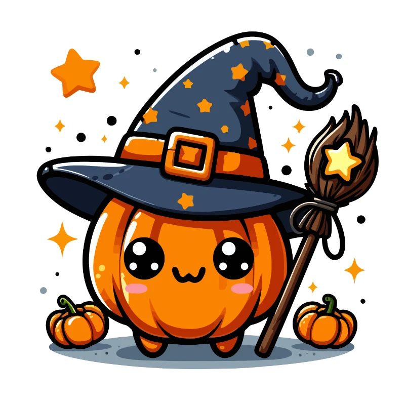 Halloween Witch Pumpkin