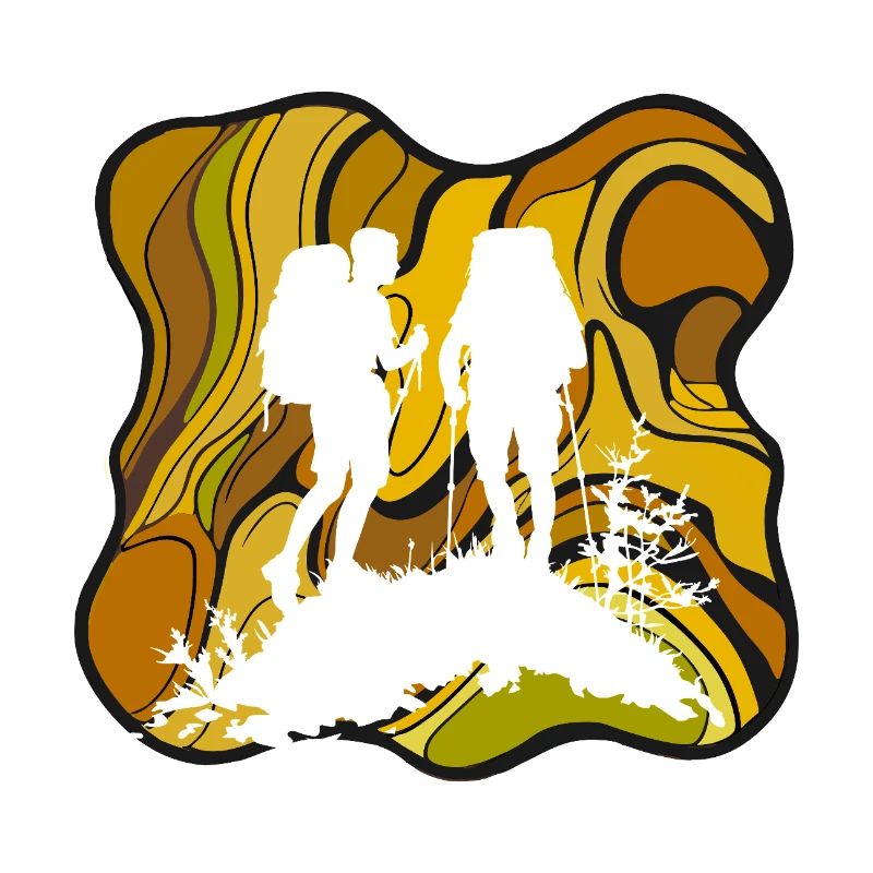 Wanderer Trekking Bergsteiger