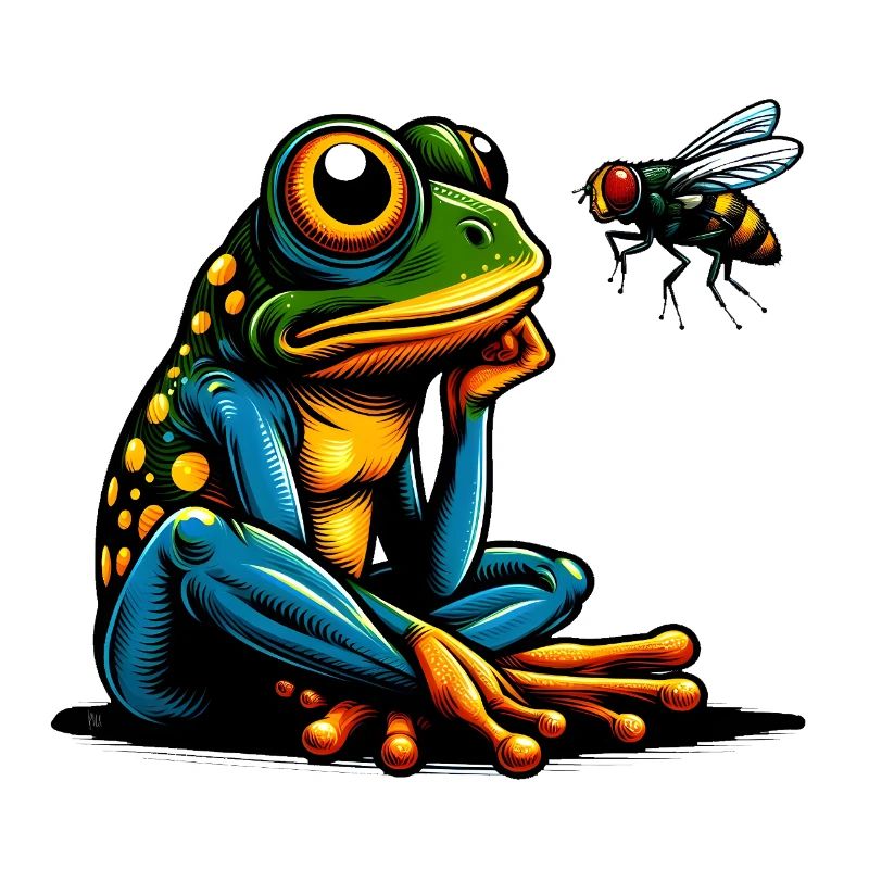 frog and fly 1