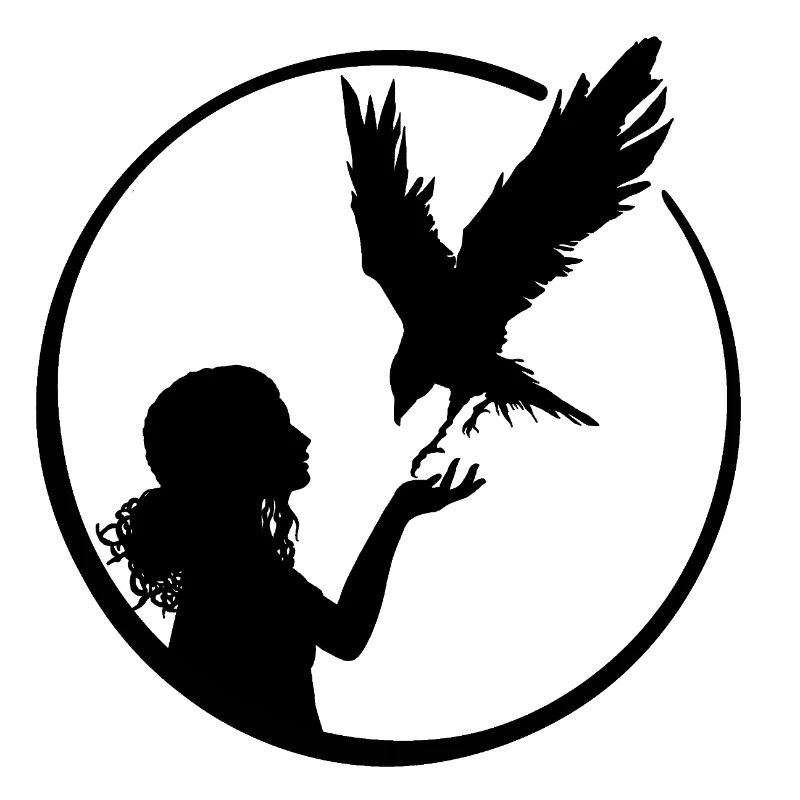 Maedchen Vogel