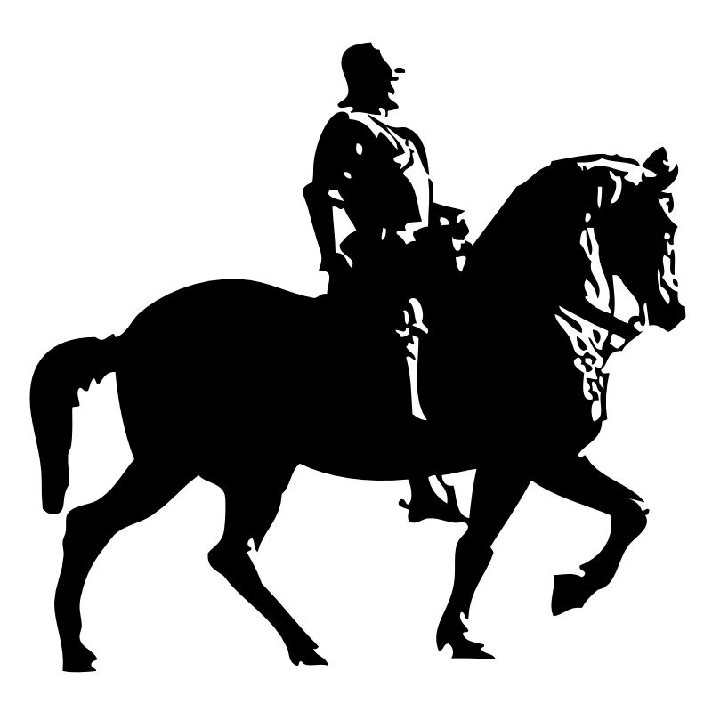 Pferd und Reiter