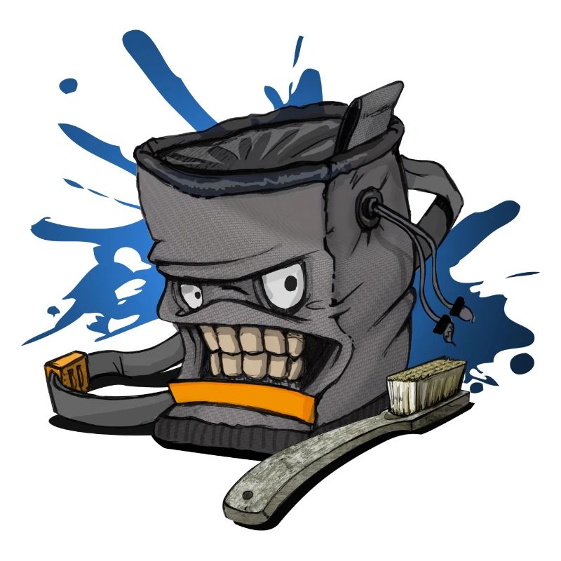 Chalkbag Bouldering Climbing Climber