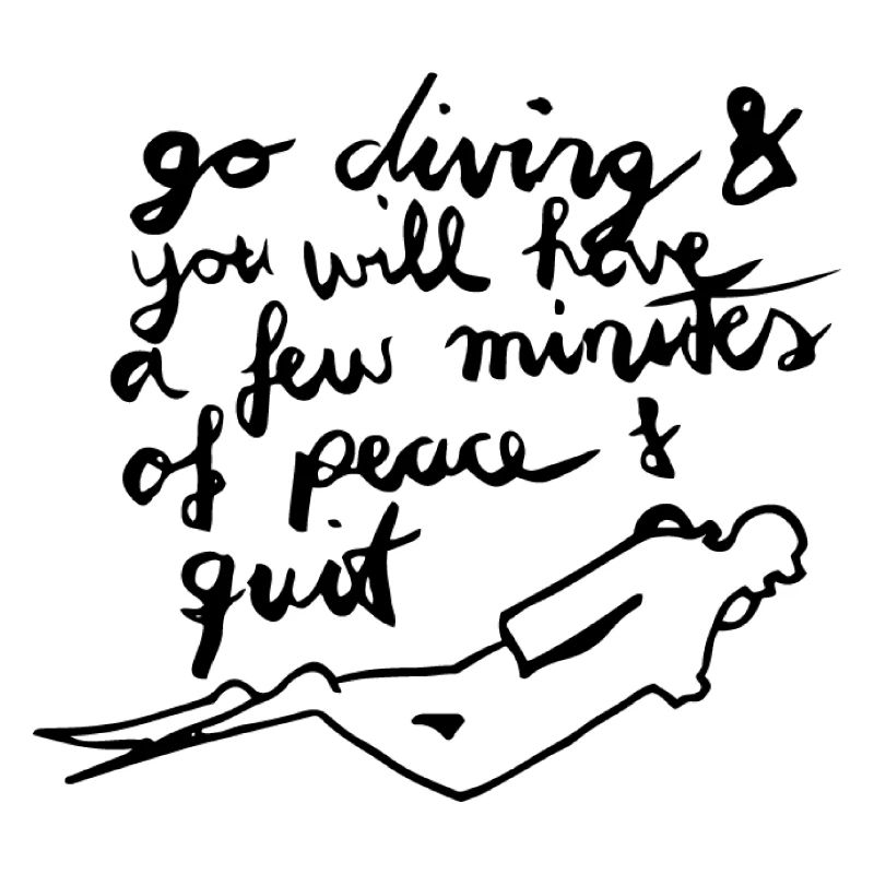 Go Diving - Diver Saying