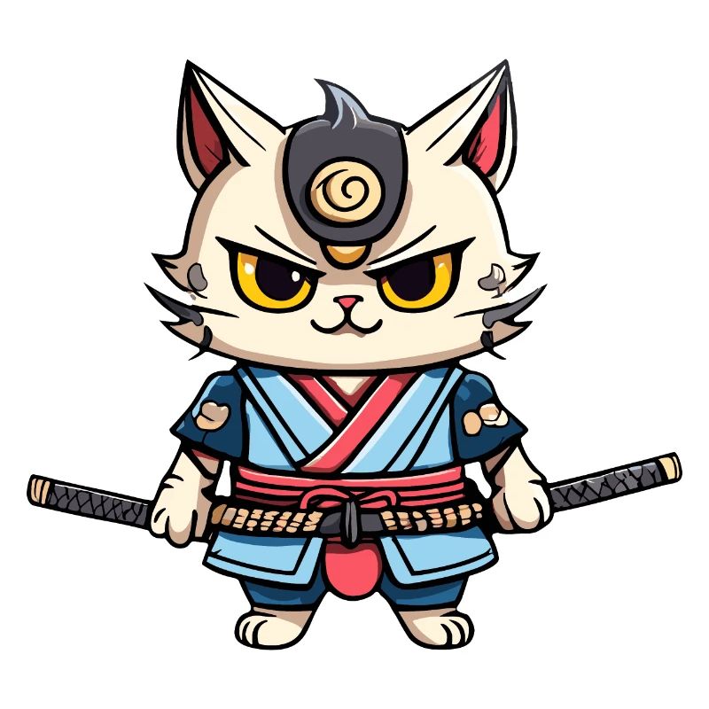 Samurai Cat #38