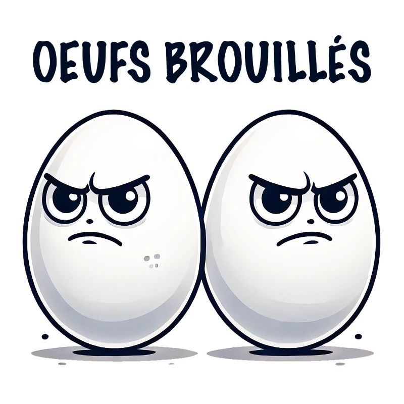 Scrambled eggs humor