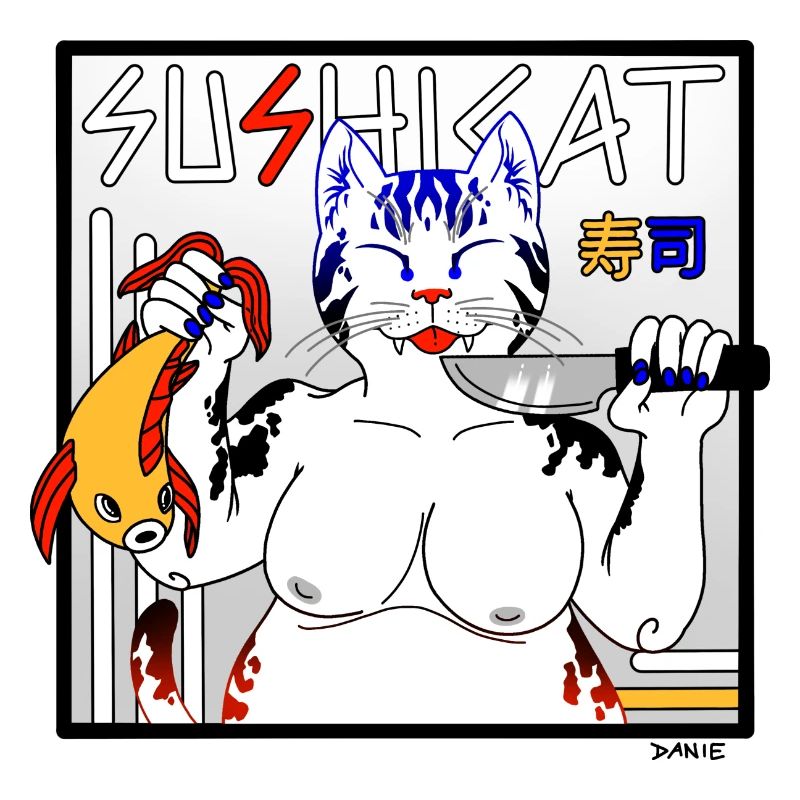 sushi cat