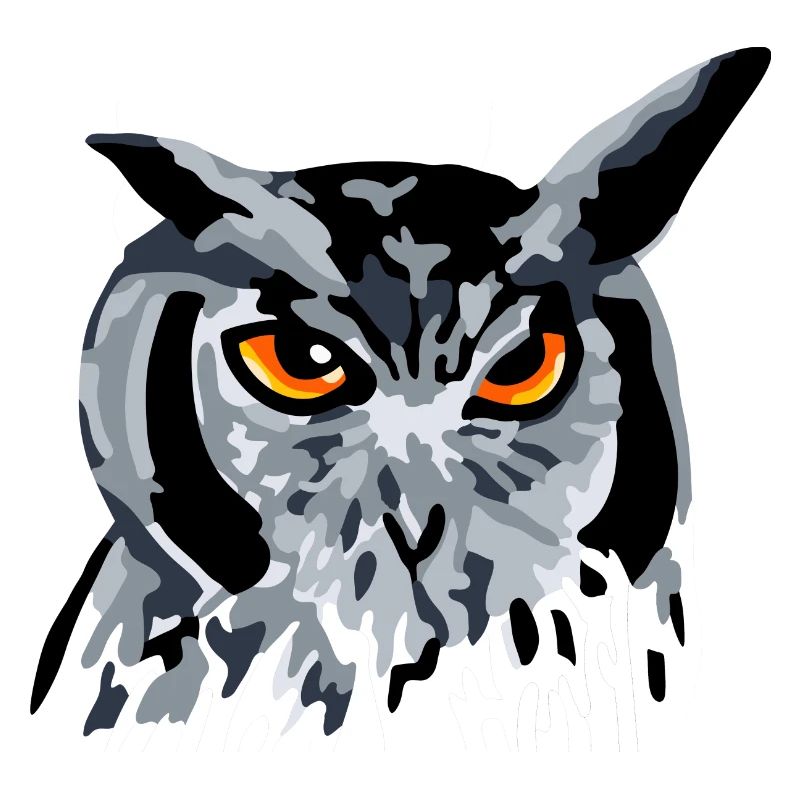 Eule Uhu Kauz Vogel