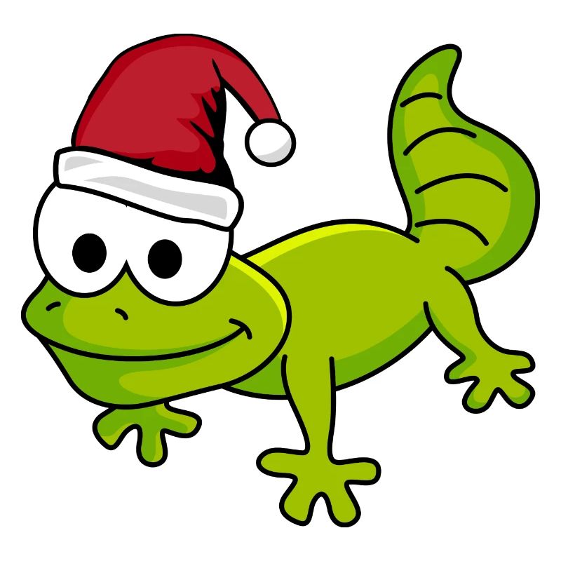 Gecko Comic Christmas