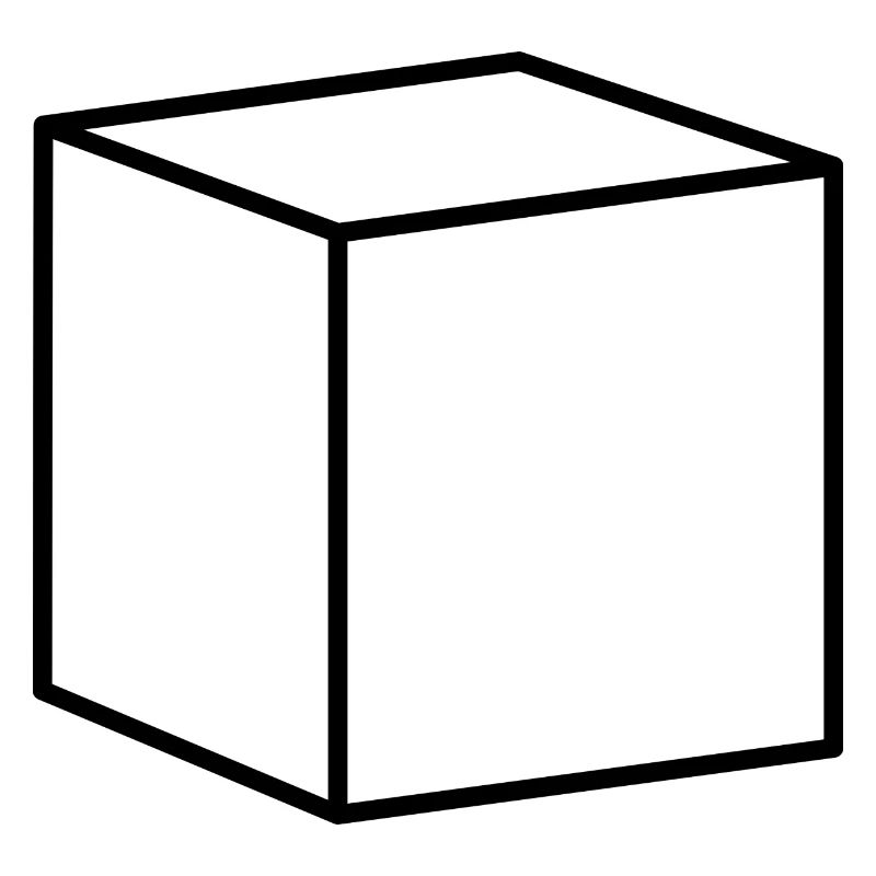 Cube noir