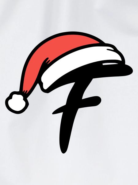 Letter F Christmassy