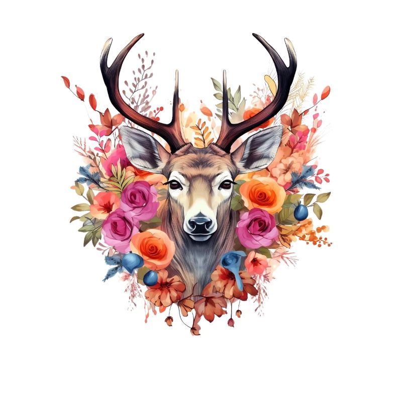 Replacement dirndl deer antlers deer