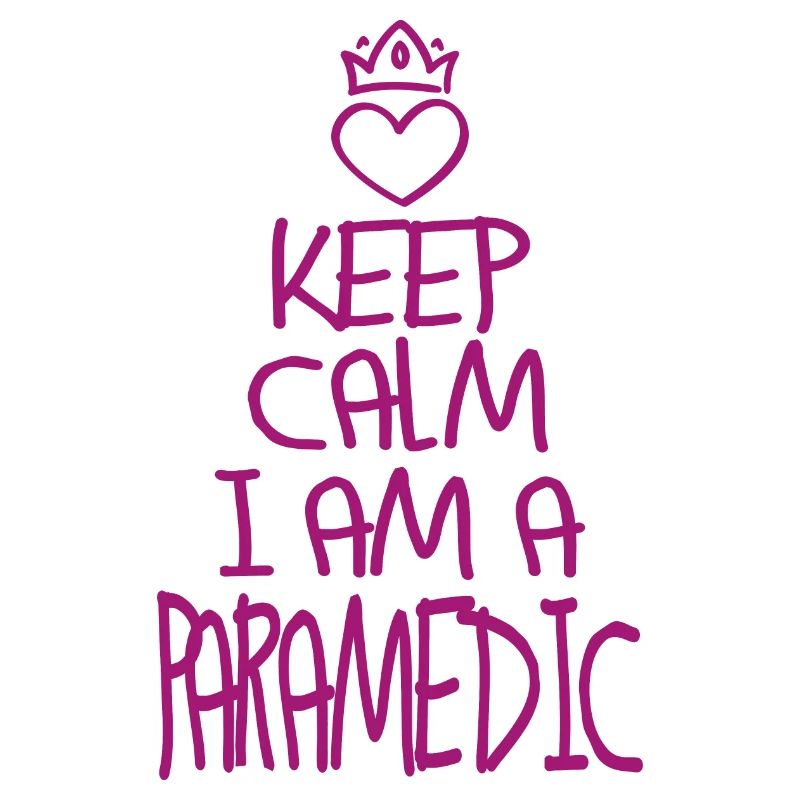 Keep Calm paramedic cool