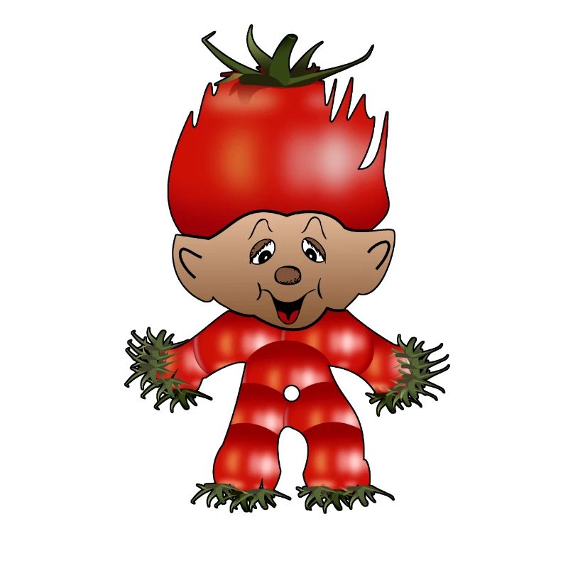 Tomate, tomate, poupée, poupée de tomate