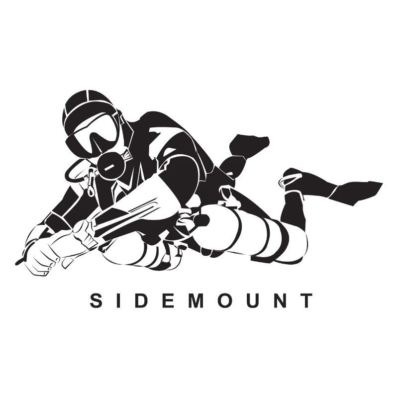 Sidemount Diver Diving Gift Tec Diving