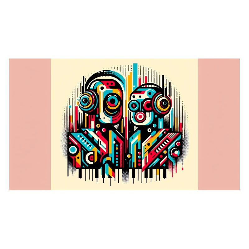 Der elektrisierende Rhythmus: Punk Art