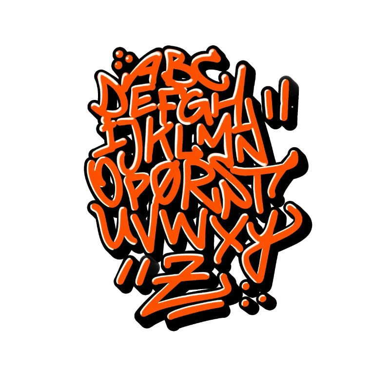 ABC Alphabet Graffiti
