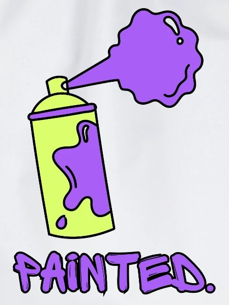 Painted - Green/Purple